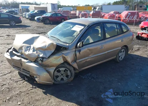 2004 Kia Rio Cinco from USA, damaged, VIN KNADC165446184814